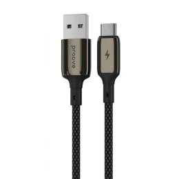 Кабель Proove Dense Metal USB to Type-C 3A (1m) black (CCDM20001201)