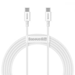Кабель Baseus Superior Series Fast Charging Type-C to Type-C PD 100W (2m) white (CATYS-C02)