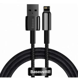 Кабель Baseus Lightning Tungsten Gold Fast Charging Data Cable USB for Lightning 2m Black (CALWJ-A01)