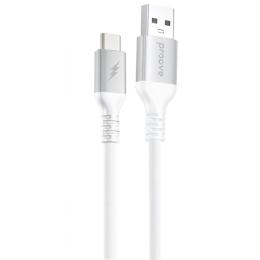 Кабель Proove ReGen Silicone USB to Type-C 3A (1m) white (CCRS27001202)
