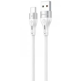 Кабель Proove Soft Silicone USB to Type-C 3A (2m) white (CCSO20001222)