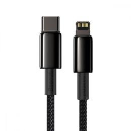 Кабель Baseus Tungsten Gold Fast Charging Type-C to Lightning PD 20W (1m) black (CATLWJ-01)