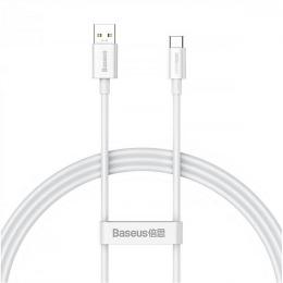 Кабель Baseus Superior Series Fast Charging Data Cable USB to Type-C 100W 1.5m Moon White (P10320102214-02)