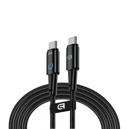 Кабель ArmorStandart AT-C6 USB Type-C to USB Type-C 60W 1,2m Black (ARM75869)