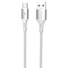 Кабель Proove WireX USB to Type-C 3A (1m) white (CCWX15001202)