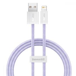 Кабель Baseus Dynamic Series Fast Charging Lightning 2.4A (1m) purple (CALD000405)