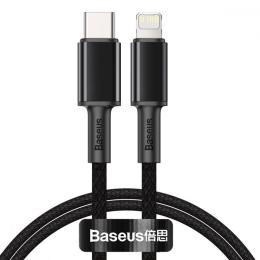Кабель Baseus High Density Braided Type-C to Lightning PD 20W (2m) black (CATLGD-A01)
