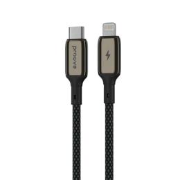 Кабель Proove Dense Metal Type-C to Lightning 27W (1m) black (CCDM27002101)