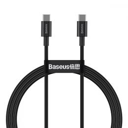 Кабель Baseus Superior Series Fast Charging Type-C to Type-C PD 100W (1m) black (CATYS-B01)