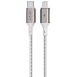 Кабель Proove Dense Metal Type-C to Lightning 27W (2m) white (CCDM27002122)