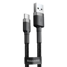 Кабель Baseus USB2.0AM-Type-C M, 2 м,(20V/3A), (60W) Сірий-Чорний,CATKLF-CG1 (CATKLF-CG1)