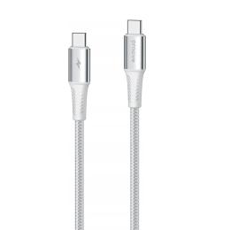 Кабель Proove WireX Pro Type-C to Type-C 100W (1.5m) white (CCWX11002202)