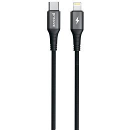 Кабель Proove WireX Type-C to Lightning 27W (1m) black (CCWX27002101)
