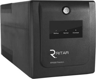 Джерело безперебійного живлення Ritar 1200 ВА / 1200 Вт / 7 А*ч (RTP1200L)
