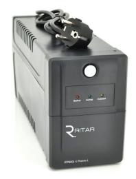 Джерело безперебійного живлення Ritar 600 ВА / 360 Вт / 7 А*ч (RTP600L)