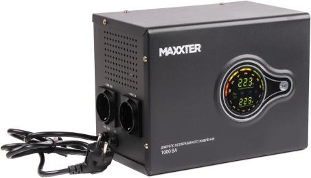 Джерело безперебійного живлення Maxxter 1000 ВА / 600 Вт / Без АКБ (MX-HI-PSW1000-01)