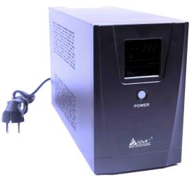 Джерело безперебійного живлення SVC 1250 ВА / 750 Вт / 7.5 А*ч (VP-1250-LCD)