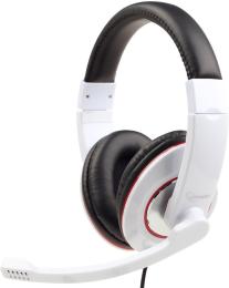 Ігрова гарнітура Gembird MHS-001-GW White (MHS-001-GW)