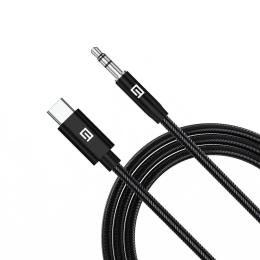 Аудіо-кабель Armorstandart USB Type-C Male to 3.5mm (mini-Jack) Male 1m Black (ARM76888)