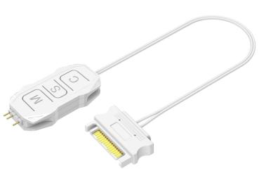 Контролер Coolmoon SK1 WHITE ARGB 3PIN to SATA з пультом (SK1 WHITE)