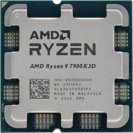 Процесор AMD Ryzen 9 7900X3D (100-000000909) (Socket AM5, 24T, 5.6 ГГц, Tray) U1