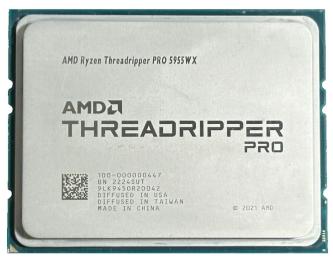 Процесор AMD Ryzen Threadripper PRO 5955WX (100-000000447) (Socket WRX8, 32T, 4.5 ГГц, Tray)