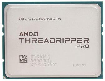 Процесор AMD Ryzen Threadripper PRO 5975WX (100-000000445) (Socket WRX8, 64T, 4.5 ГГц, Tray)