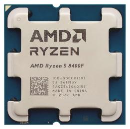 Процесор AMD Ryzen 5 8400F (100-000001591) (Socket AM5, 12T, 4.7 ГГц, Tray) Б/в