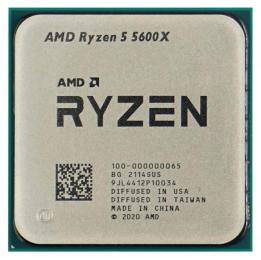 Процесор AMD Ryzen 5 5600X (100-000000065) (Socket AM4, 12T, 4.6 ГГц, Tray) U1