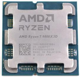 Процесор AMD Ryzen 7 9800X3D WOF (100-100001084WOF) (Socket AM5, 16T, 5.2 ГГц, Box)