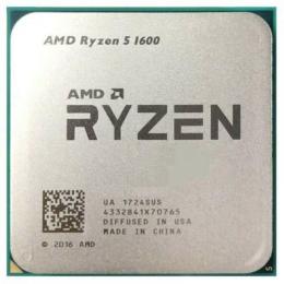 Процесор AMD Ryzen 5 1600 Tray (YD1600BBAE) (Socket AM4, 12T, 3.6 ГГц, Box) Б/в