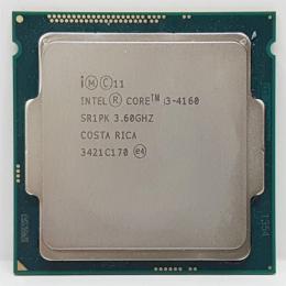 Процесор Intel Core i3 4160 (CM8064601483644) (Socket 1150, 4T, 3.6 ГГц, Tray) Б/в