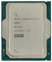 Процесор Intel Core Ultra 9 285K (AT8076806419) (Socket 1851, 24T, 5.7 ГГц / Intel Thermal Velocity Boost /, Tray)