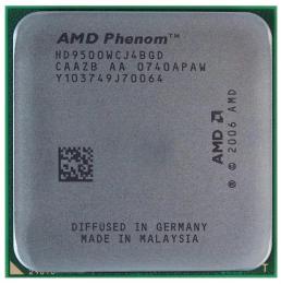 Процесор AMD Phenom X4 9500 (HD9500WCJ4BGD) (Socket AM2+, 4T, 2.2 ГГц, Tray) Б/в