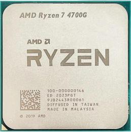 Процесор AMD Ryzen 7 4700G (100-000000146) (Socket AM4, 16T, 4.4 ГГц, Tray)