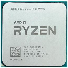 Процесор AMD Ryzen 3 4300G (100-000000144) (Socket AM4, 8T, 4.0 ГГц, Tray)