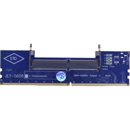 Конвертер Dynamode DDR4 Laptop SO-DIMM to Desktop DIMM RAM Memory