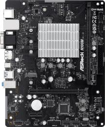 Материнська плата ASRock N100M (N100M) (Integrated CPU, SoC, Micro-ATX)