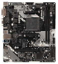 Материнська плата AsRock B450M-HDV R4.0 (B450M-HDV R4.0) (Socket AM4, AMD B450, Micro-ATX) Б/в