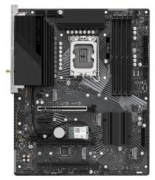 Материнська плата ASRock Z790-C Wi-Fi (90-MXBK70-A0UAYZ) (Socket 1700, Intel Z790, ATX) Б/в