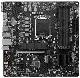 Материнська плата MSI PRO B760M-P DDR4 (PRO B760M-P DDR4) (Socket 1700, Intel B760, Micro-ATX)