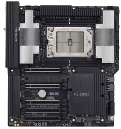 Материнська плата ASUS PRO WS TRX50-SAGE WIFI (PRO WS TRX50-SAGE WIFI) (Socket TR5, AMD TRX50, CEB)