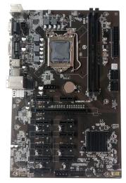 Материнська плата Lapsaipc B250 BTC-12P (B250 BTC-12P) (Socket 1151, Intel B250, ATX) Б/в
