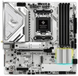 Материнська плата AsRock B850M STEEL LEGEND WIFI (B850M STEEL LEGEND WIFI) (Socket AM5, AMD B850, Micro-ATX)