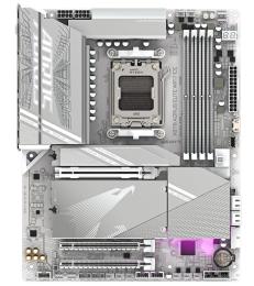 Материнська плата GIGABYTE X870 AORUS ELITE WIFI7 ICE (X870 AORUS ELITE WIFI7 ICE) (Socket AM5, AMD X870, ATX)