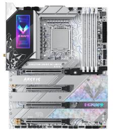 Материнська плата MAXSUN iCraft Z890 ARCTIC (MS-ICRAFT Z890 ARCTIC) (Socket 1851, Intel Z890, ATX)