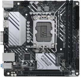 Материнська плата ASUS PRIME H610I-PLUS D4-CSM (PRIME H610I-PLUS D4-CSM) (Socket 1700, Intel H610, Mini-ITX)