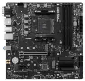 Материнська плата MSI PRO B550M-P (PRO B550M-P) (Socket AM4, AMD B550, Micro-ATX)