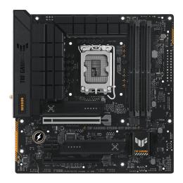 Материнська плата ASUS TUF Gaming B760M-BTF WiFi D4 (TUF Gaming B760M-BTF WiFi D4) (Socket 1700, Intel B760, Micro-ATX) Б/в