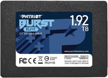 Накопичувач SSD Patriot Sata 2.5" 1.92TB Burst Elite (PBE192TS25SSDR)
